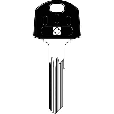 Chiave Piatta Abus AB56AP Silca Acciaio Nichelato 5 Pezzi - 2