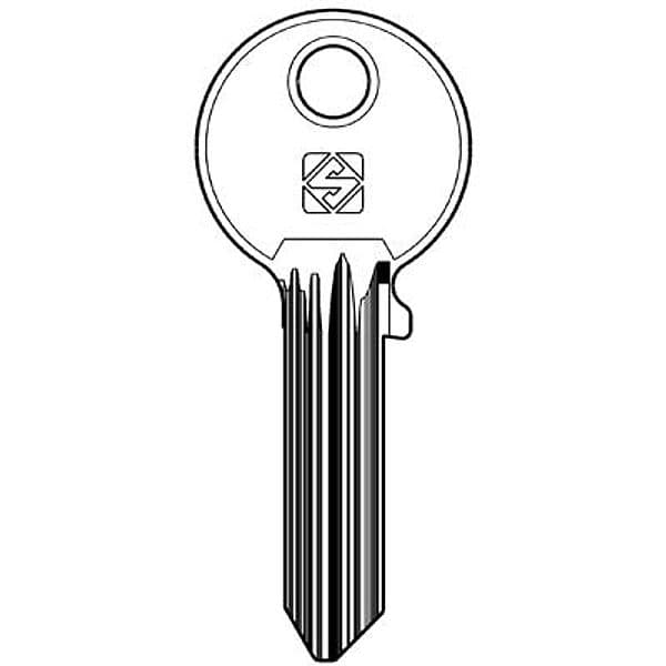 Chiave Piatta Abus AB63 Silca Ottone Nichelato 10 Pezzi - 2