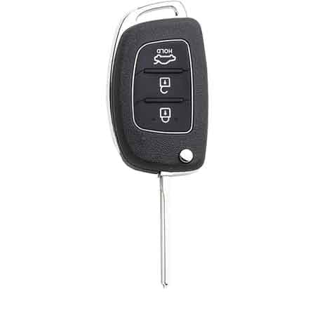 Guscio per Chiave Auto Hyundai KIA8RS8 3 Bottoni - 2