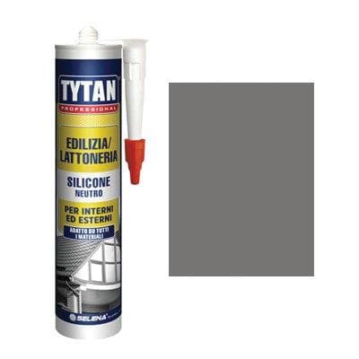 Silicone Neutro Tytan Grigio Ral 7042 300 ml 4 Pezzi - 2
