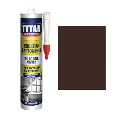 Silicone Neutro Tytan Testa di Moro Ral 8017 300 ml 4 Pezzi - 2