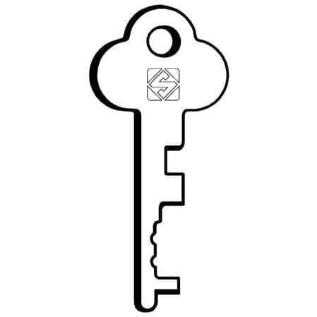 Chiave per Cassette Postali Silca CS1003 100 Pezzi - 2