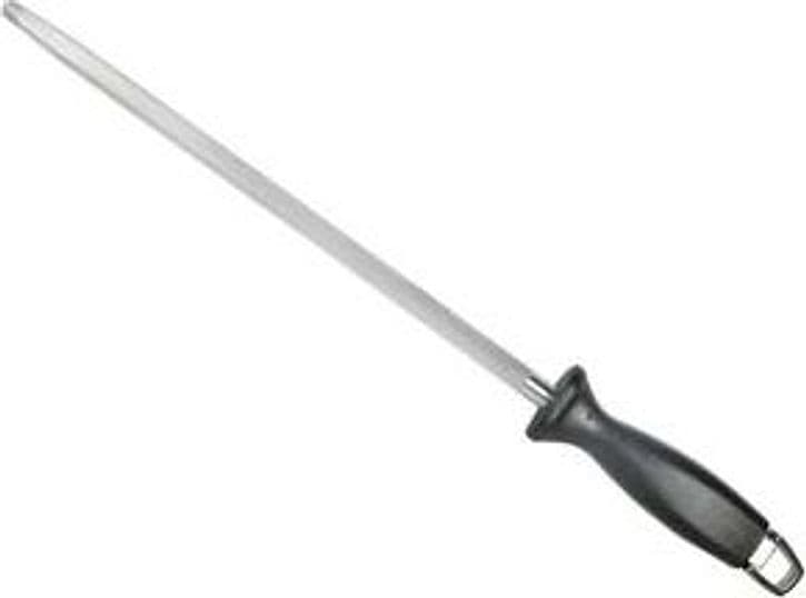 Affilacoltelli Acciaino Tondo Cromizzato Professionale 25 Cm, ART.449 25 – De Luca