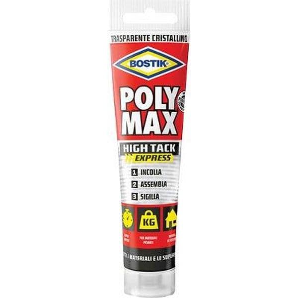 Bostik Polymax High Tack Express Trasparente 115 g 2 Pezzi - 2