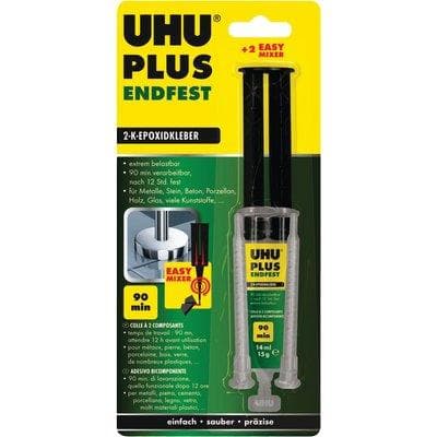 Uhu Plus 90 Minuti Verde Bicomponente Siringa Ml 14 15 g - 2