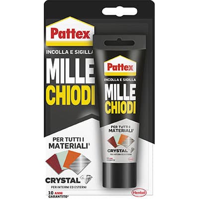 Pattex Millechiodi Crystal 90 g 4 Pezzi - 2