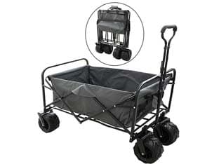 Carrello Pieghevole Portatile Estendibile Multiuso Aperto 90 CMX60X78 97H - 2