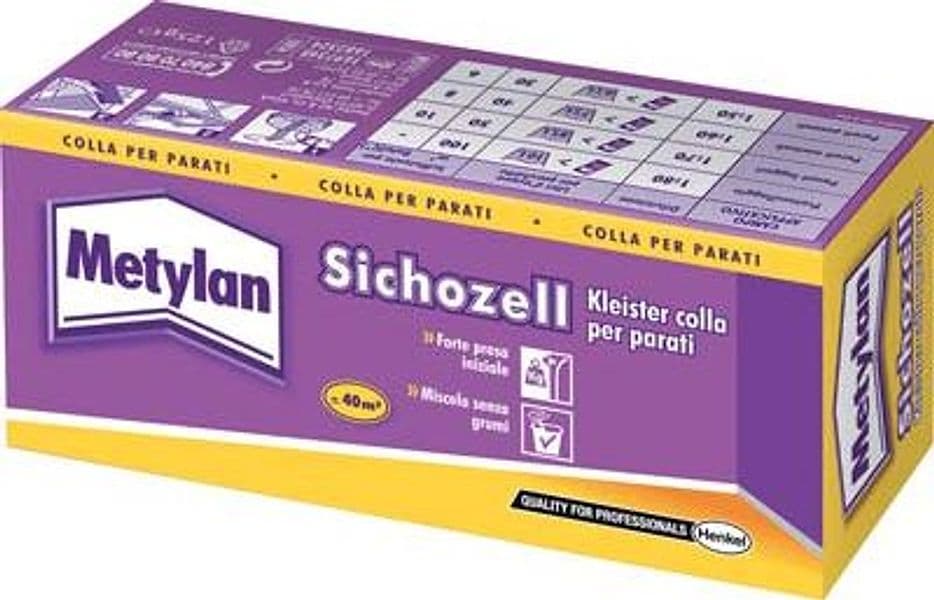 Colla per Parati Sichozell Metylan 125 g 5 Pezzi