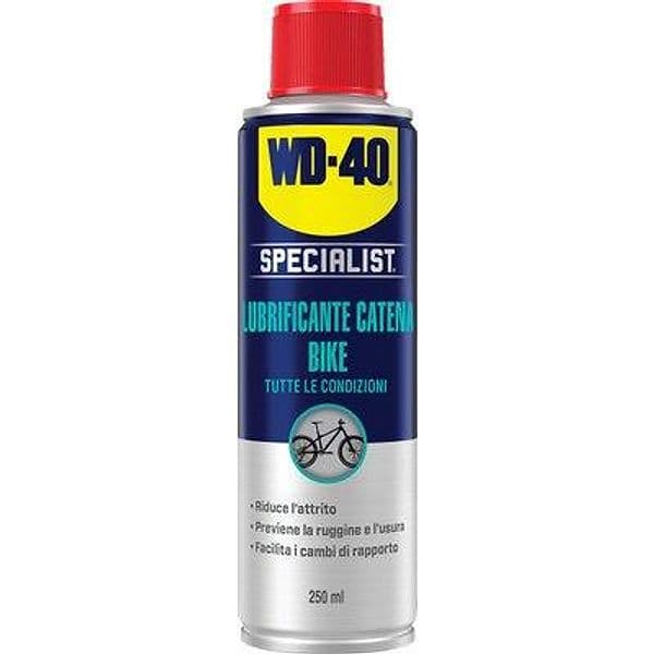 Lubrificante Catena Bike Spray Wd 40 250 ml 12 Pezzi - 2