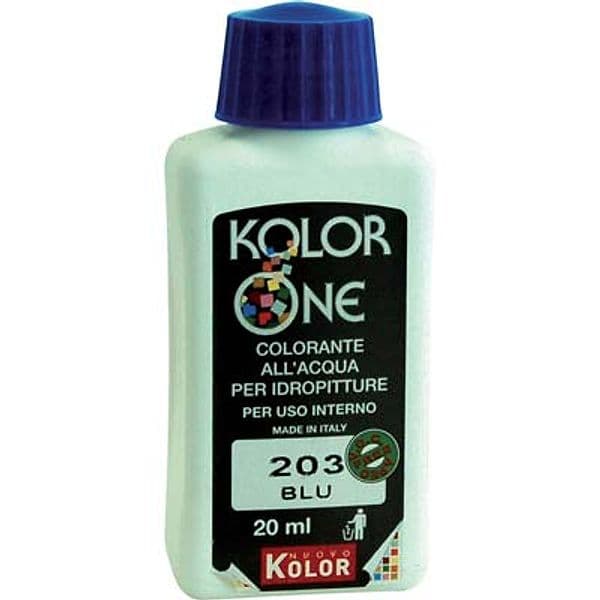 Colorante Acqua Kolorone 203 Blu 20 ml 12 Pezzi – Nuovo Kolor