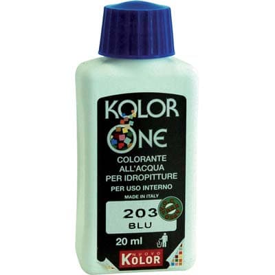 Colorante Acqua Kolorone 203 Blu 20 ml 12 Pezzi - 2
