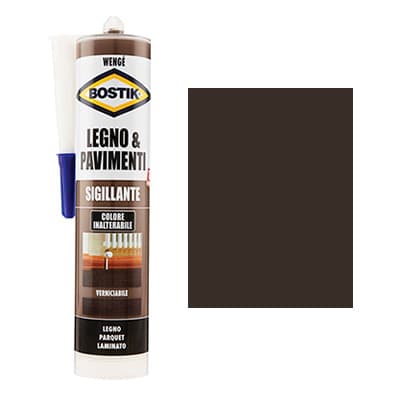 Silicone Acrilico Legno Pavimenti Bostik Wenge 300 ml 3 Pezzi - 2