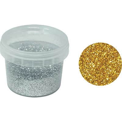 Glitter per Idropitture Oro 80 ml 6 Pezzi - 2