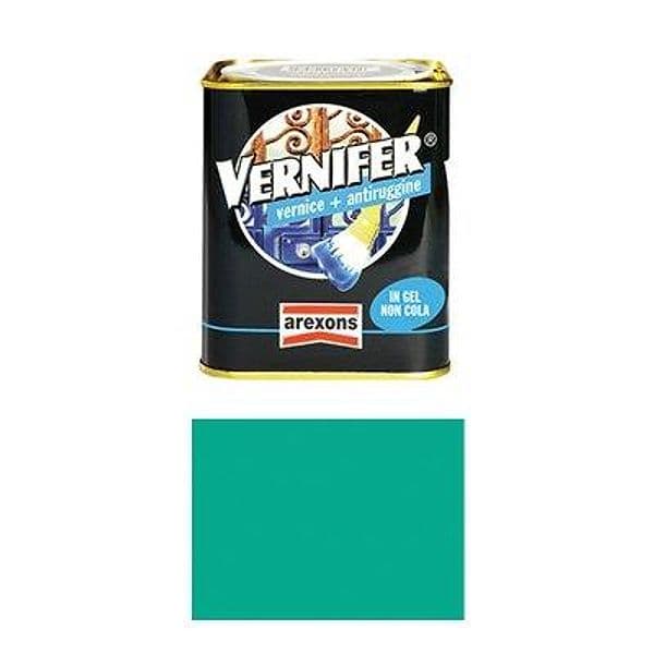Smalto Antiruggine Vernifer Arexons 4871 Verde Smeraldo Brillante Ml 750