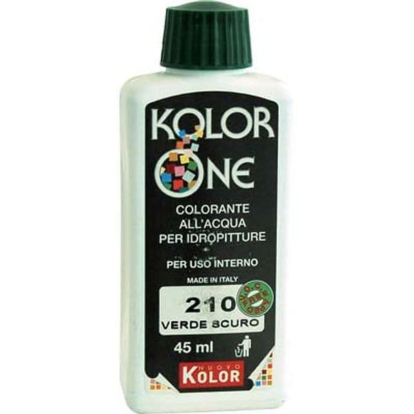 Colorante Acqua Kolorone 210 Verde Scuro 45 ml 12 Pezzi – Nuovo Kolor