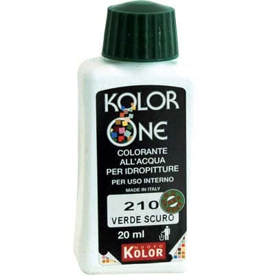 Colorante Acqua Kolorone 210 Verde Scuro 20 ml 12 Pezzi - 2