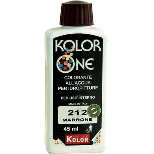 Colorante Acqua Kolorone 212 Marrone 45 ml 12 Pezzi - 2
