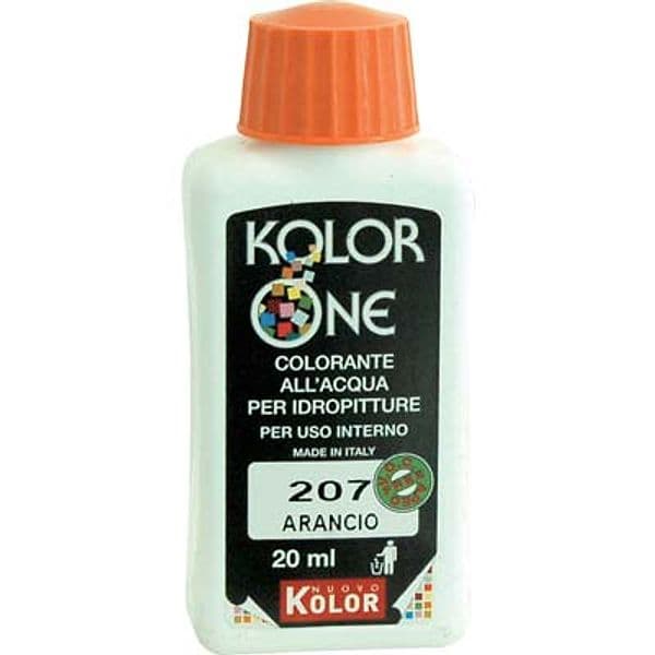 Colorante Acqua Kolorone 207 Arancio 20 ml 12 Pezzi – Nuovo Kolor