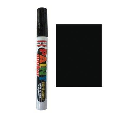Pennarello Paint Marker Arexons Nero 12 Pezzi - 2