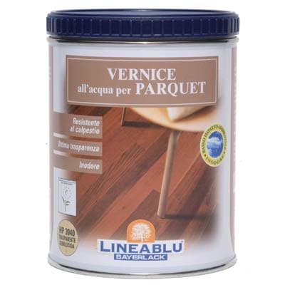 Vernice Acqua Parquet Lineablu Sayerlack HP3040 Trasparente Semilucido Ml - 2
