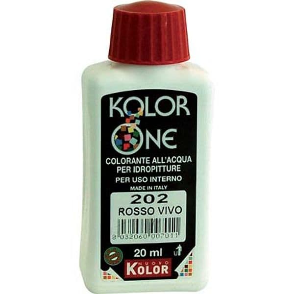 Colorante Acqua Kolorone 202 Rosso Vivo 20 ml 12 Pezzi - 2