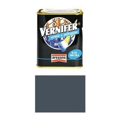 Smalto Antiruggine Vernifer Arexons 4876 Grigio Scuro Brillante Ml 750 - 2