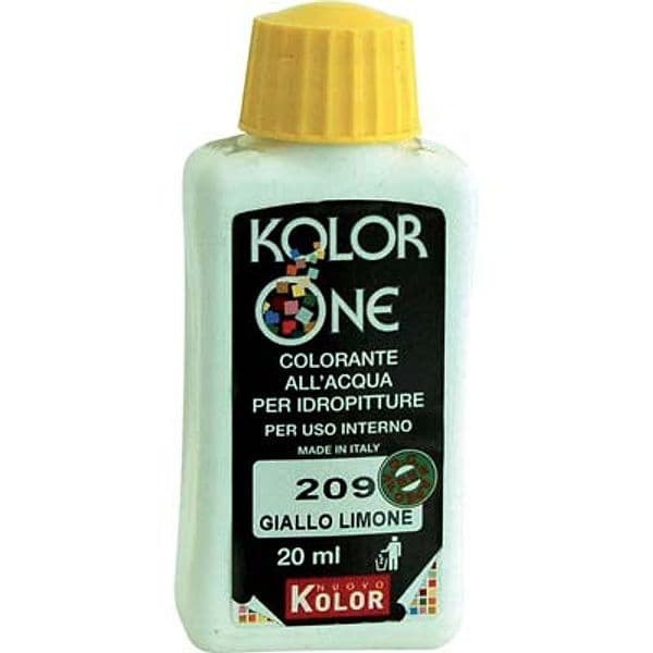 Colorante Acqua Kolorone 209 Giallo Limone 20 ml 12 Pezzi – Nuovo Kolor