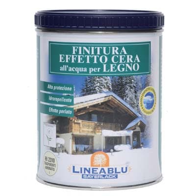 Finitura Cerosa Acqua Lineablu Sayerlack HI2311 Trasparente Lucido Ml 750 - 2