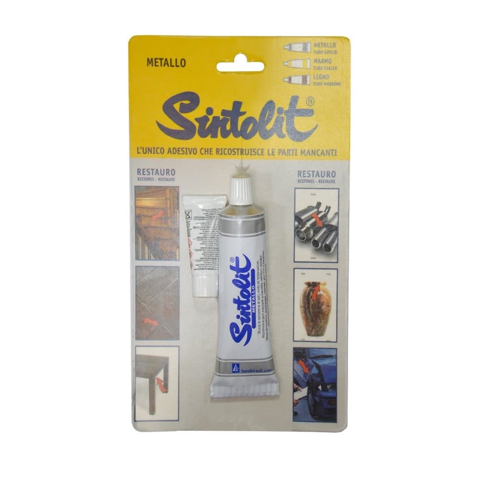 Stucco Metallo Fai da Te Self Sintolit 75 ml 2 Pezzi