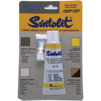 Stucco Metallo Fai da Te Self Sintolit 75 ml 2 Pezzi - 2
