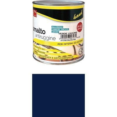 Smalto Antiruggine Hand Blu 750 ml 6 Pezzi - 2