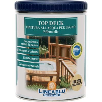 Finitura Acqua Effetto Olio Lineablu Sayerlack HD2000 Trasparente Ml 750 - 2