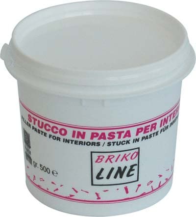 Stucco Pasta Briko Line Bianco 500 g 24 Pezzi - 2