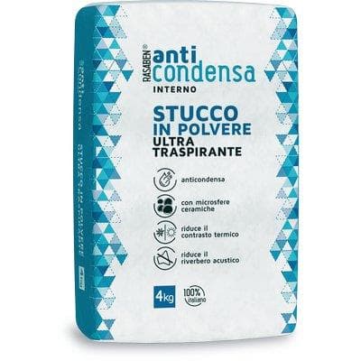 Stucco Polvere Interno Anticondensa K2 Rasaben 4 kg 4 Pezzi - 2