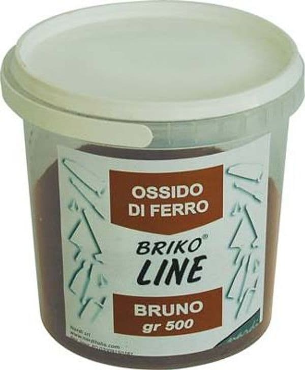 Ossido Sintetico Briko Line Marrone 500 g 6 Pezzi - 2