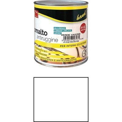 Smalto Antiruggine Hand Bianco Lucido 750 ml 6 Pezzi - 2