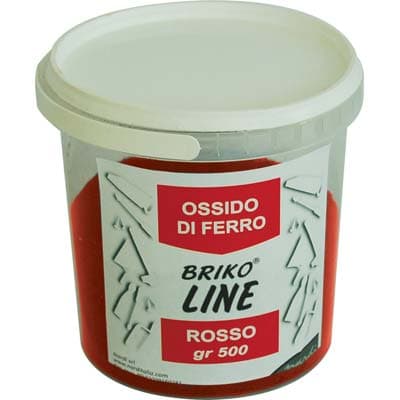 Ossido Sintetico Briko Line Rosso 500 g 6 Pezzi - 2