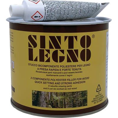 Stucco Legno Sintolegno Chiaro Scuro Ml 750 - 2