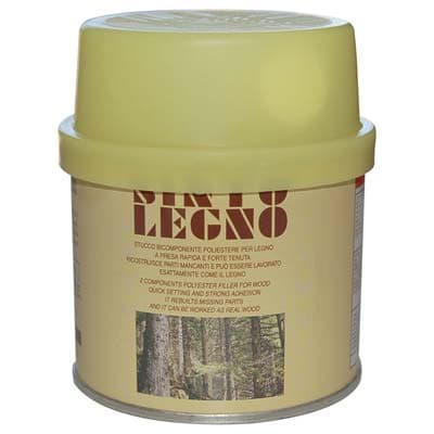 Stucco Legno Sintolegno Chiaro Scuro 175 ml 2 Pezzi - 2