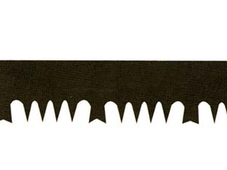 Lame in Acciaio Temprato a Impulsi per Segoncino Denti Castello 53 10 Pezzi - 2