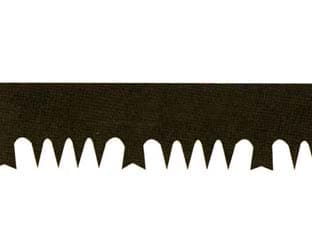 Lame in Acciaio Temprato a Impulsi per Segoncino Denti Castello 53 10 Pezzi - 2