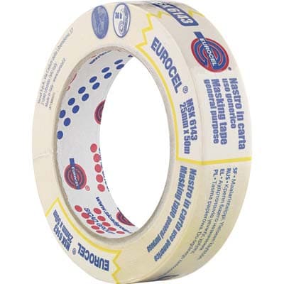 Nastro Carta Msk 6143 Tb Eurocel 50 ml 25 mm 72 Pezzi - 2
