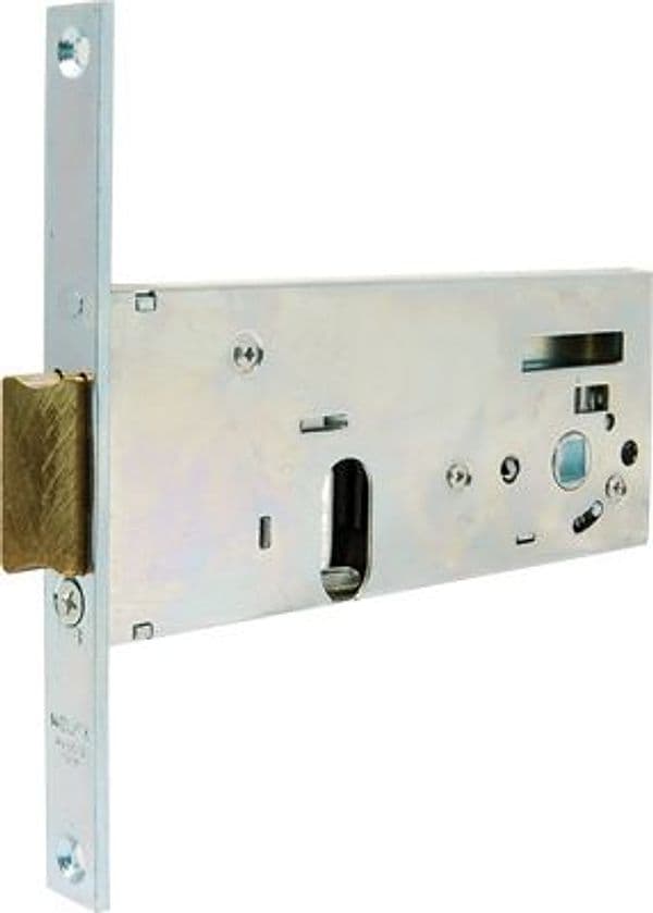 Serratura Metallo Infilare 133 Welka B.q Zinc F.mm 16 F.ovale M2 con Scr - 2