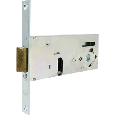Serratura Metallo Infilare 133 Welka B.q Zinc F.mm 16 F.ovale M2 con Scr - 2