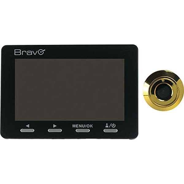Spioncino Elettronico Maxi Sottocchio Bravo Oro con Schermo Lcd 4,3 mm - 2