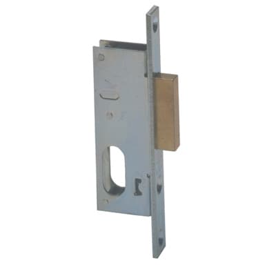 Serratura Montante Infilare 44240 Cisa B.q Zinc F.mm 16 F.ovale M1 E.mm 15 - 2