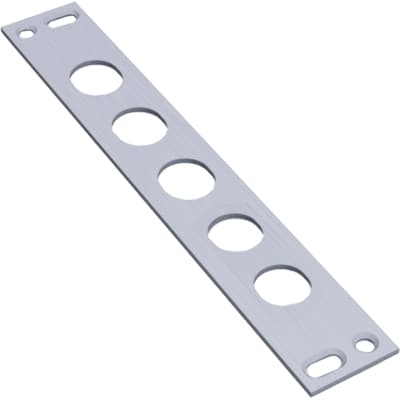 Contropiastra CP2500 a 28 Securemme Inox Mm 230X35 H.mm 3 I.mm 28 per 2401 - 2