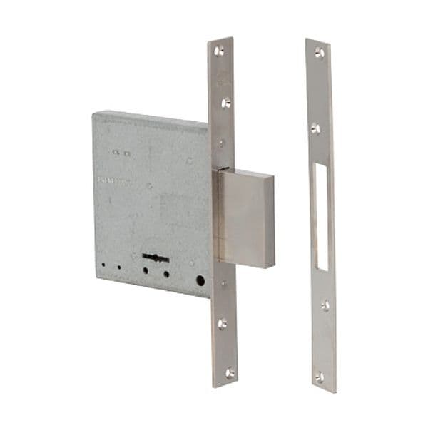 Serratura Metallo Infilare 57010 Cisa B.q Zinc F.mm 25 Dm M4 H.mm 8211298