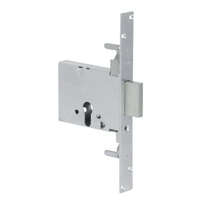 Serratura Metallo Infilare 56016 Cisa B.q Zinc F.mm 25 F Sag M4 Tripl H.mm - 2