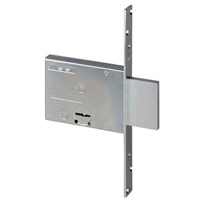 Serratura Metallo Infilare 57013 Cisa B.q Zinc F.mm 25 Dm M4 H.mm 8211302 - 2